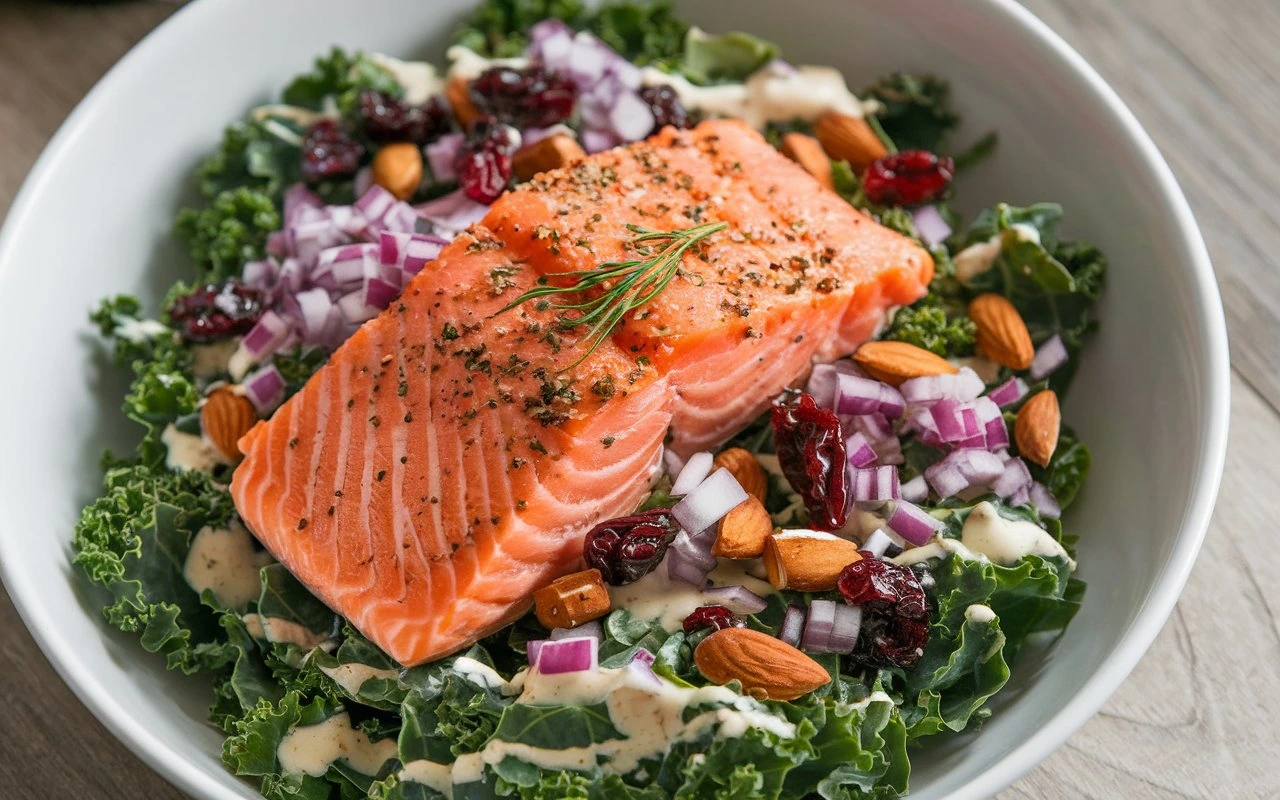 Salmon Kale Salad