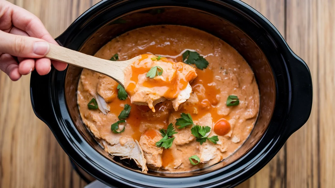 buffalo chicken dip in crock pot