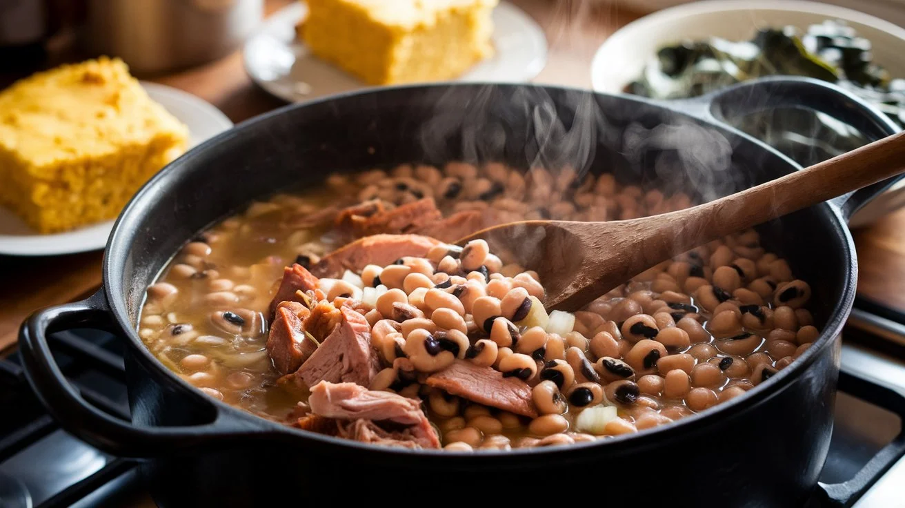 southern black eyes peas recipe