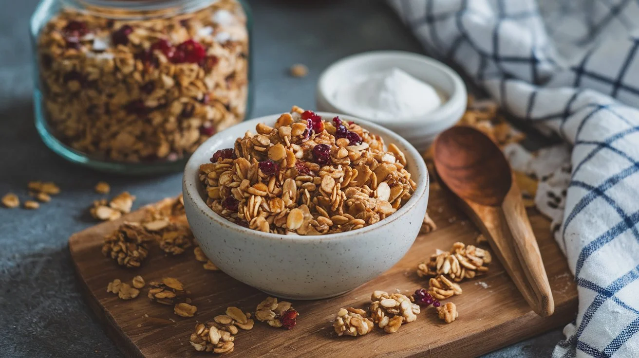 what is granola made